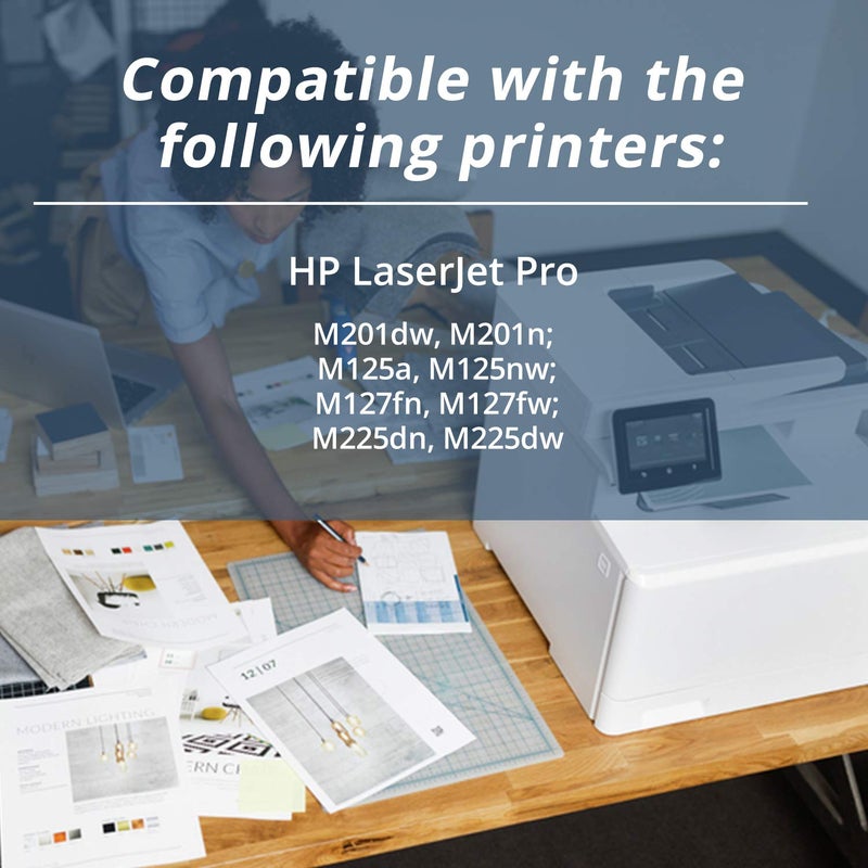 Arthur Imaging Compatible Toner Cartridge Replacement For HP CF283A (HP 83A) (Black, 2-Pack) - Image 5